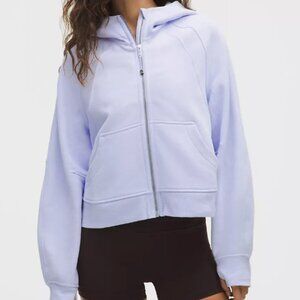 New Lululemon Scuba Oversized Full-Zip Hoodie 'Serene Blue' Size XS/S